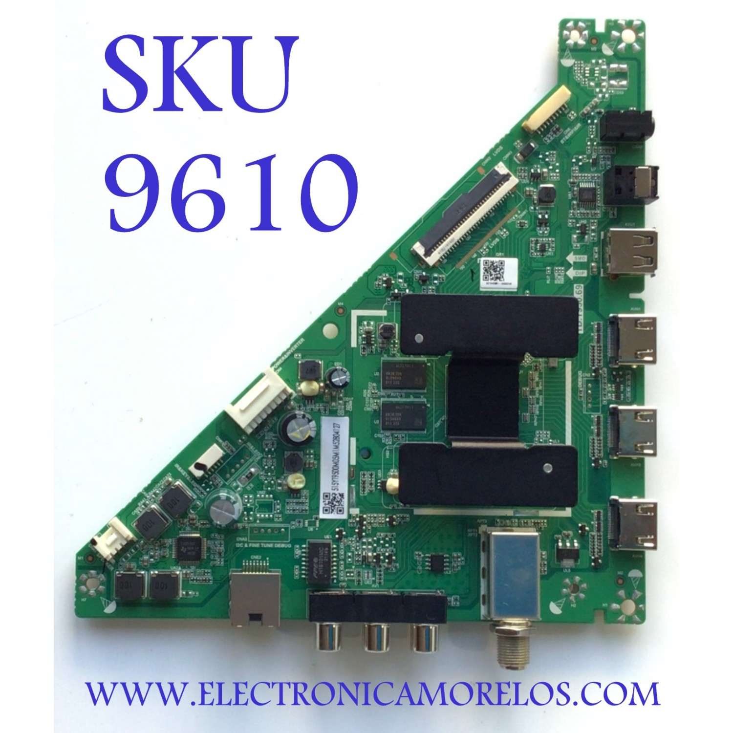 MAIN PARA TV INSIGNIA / NUMERO DE PARTE 515YT9500M05 / TD.T950.69 / 2020002344 / 536D24AOKF11 / 515YT9500M05M1M52804127 / DISPLAY PN238CT01-1 VER.1.0 / MODELO NS-24F202NA22